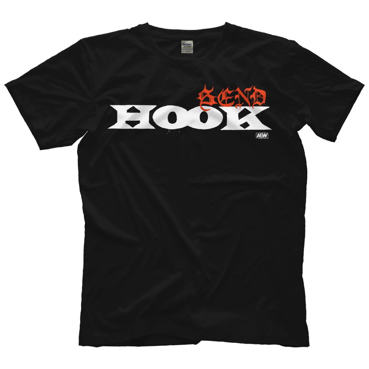 HOOK - Send HOOK AEW Official T-Shirt S разноцветный