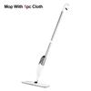 New Large Household Spray Mop With Replaceable Microfiber Pad For Wet And Dry Cleaning Microfiber Pads Rotatin… More