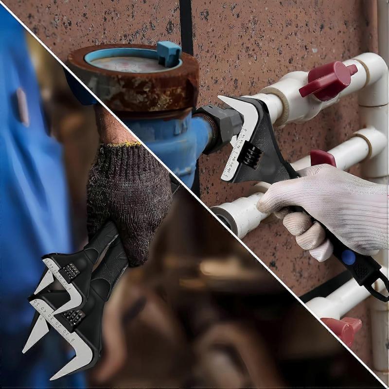 Adjustable Wrenches Variable Speed Wrenches Extra Wide Jaw Variable Speed Wrenches Hand Tools 6 in/8 in/10 in