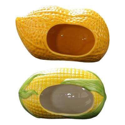 Κεραμικό Σπιτάκι Χάμστερ Κρεβάτι Κατοικίδιου Ζώου Κρυψώνα Καλύβα για Άλλα Μικρά Κατοικίδια Χάμστερ Γερβίλος