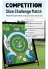 PGM Golf Practice Swing Target Mat Set for Indoor Use