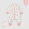 Cotton Toddler Sleepsuit With No-Seam Design Easy Rolling Fall Pajamas Girls Boys 1-8 Years