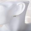 European Retro Geometric Square Stud Earrings - Elegant Metal Fashion for Women