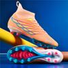 High Top Mens Soccer Shoes Outdoor Man Society Soccer Cleats Non-slip Trainers Football Field Boots Men chuteira de futsal