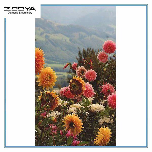 

ZOOYA DIY 5D Полный дрель Алмазная картина Пейзаж Вышивка Крестом Мозаика Картина Домашний декор