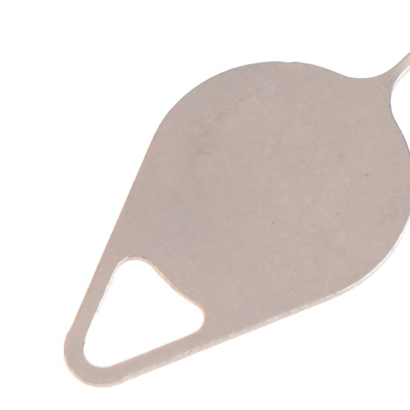 50Pcs Sim Card Tray Removal Eject Pin Key Tool Stainless Steel Needle