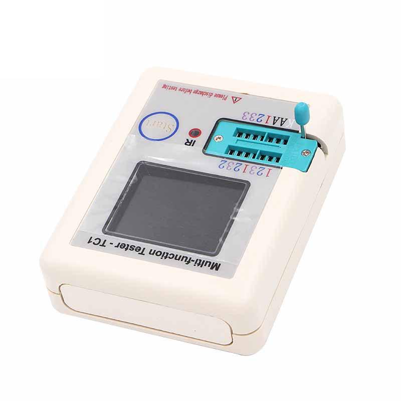 TC1 Multimeter TFT LCD Screen Transistor Tester with High Precision for Diode Triode MOSFET Auto Detection Electronic Workshop Use