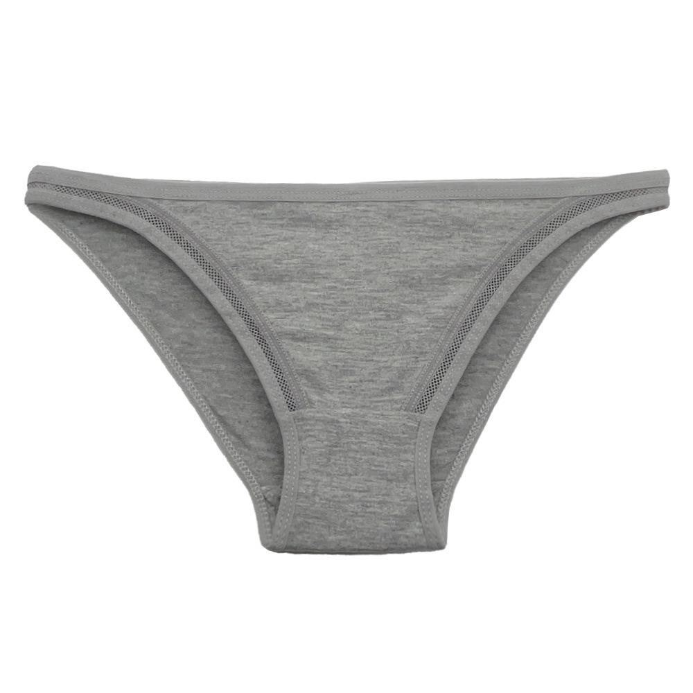 Low-Waist Sexy Cotton Breathable Panties with Thin Strap for Women
