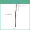 Piece 304 1 Stainless Thickened Steel Butter Knife Round Handle Cheese Jam Spreaders Cream Cream Knifes Kitchen Toast Bread Tableware