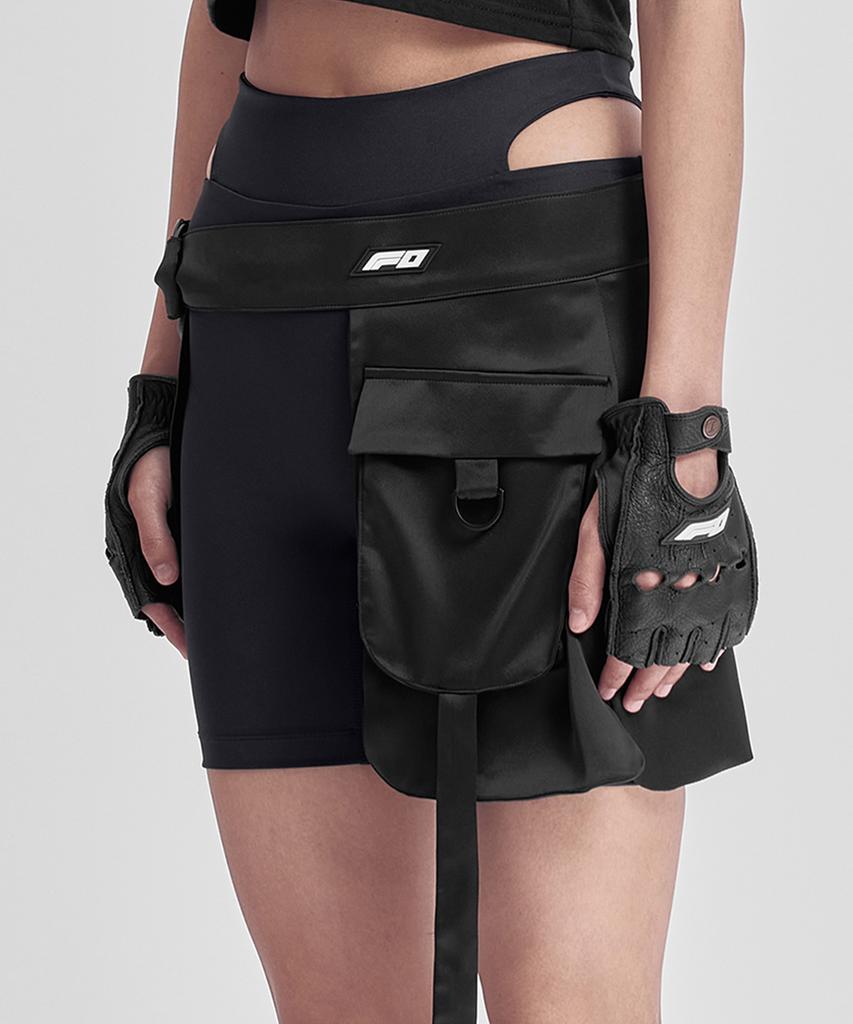 Panyoung Cargo Wrap Skirt