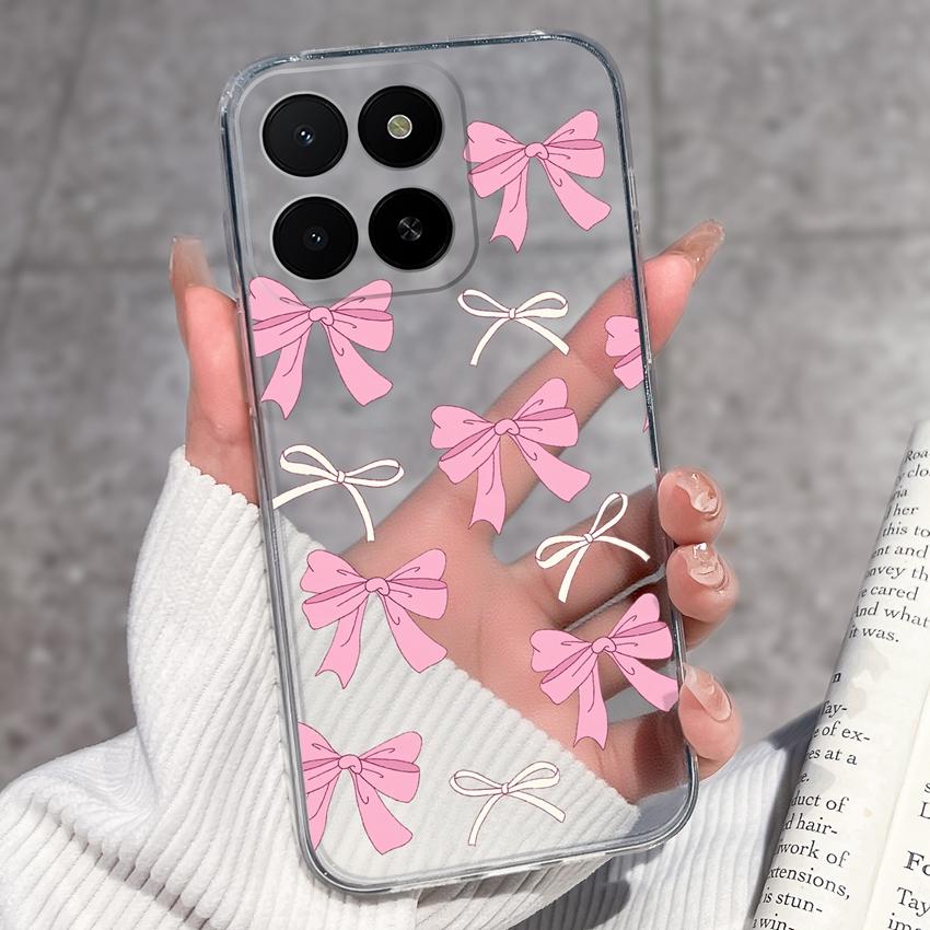 

Чохли для Honor X5b X5 X6 X6a X6b X7a X7d X8 X8a X8b X8c Play5 7T Чохли для телефону Фантастичний метелик Прозора силіконова нековзна накладка для корпусу Honor Honor X5