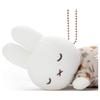 Bruna Miffy and Snuffy Sleeping Friend Ball Chain Mascot Miffy Plush Toy Width Approx. 16cm