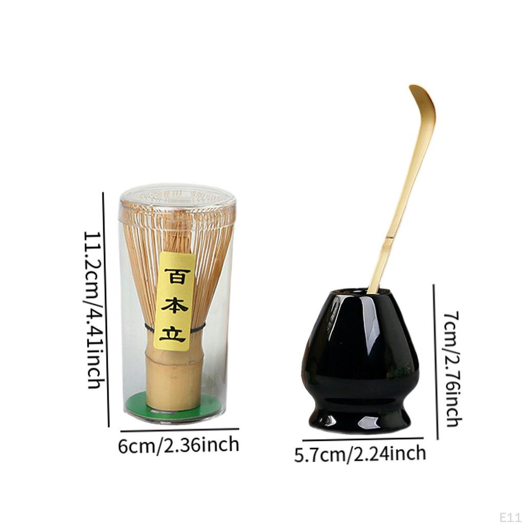 Japanskt Matcha-set Moderna teverktyg Tillbehör Bambuvisp, Keramisk visp
