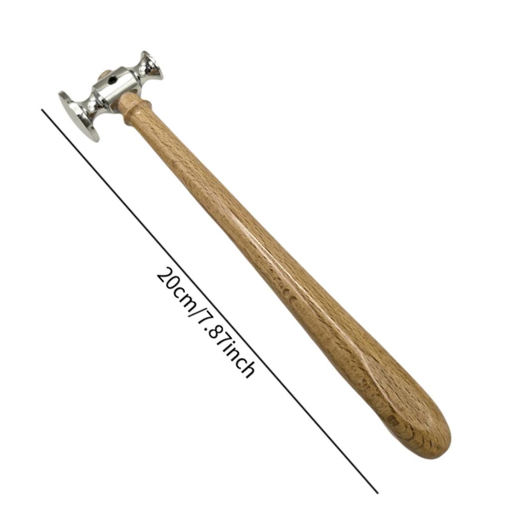 Guitar Fret Hammer Lightweight Fretboard Installation Tool Double Headed for Bass Mandolin String Instruments Home Ukulele