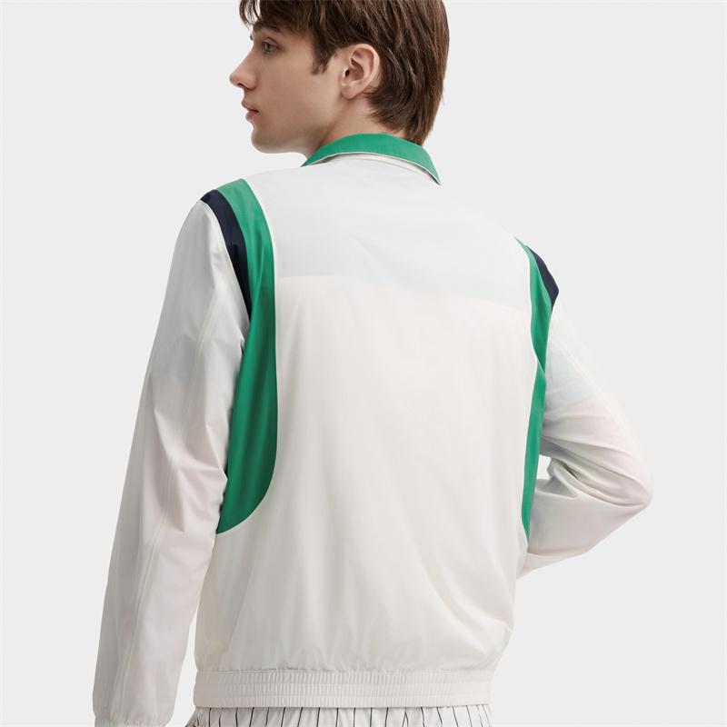 New FILA Jackets Men's Cloud White F11M437702FWT