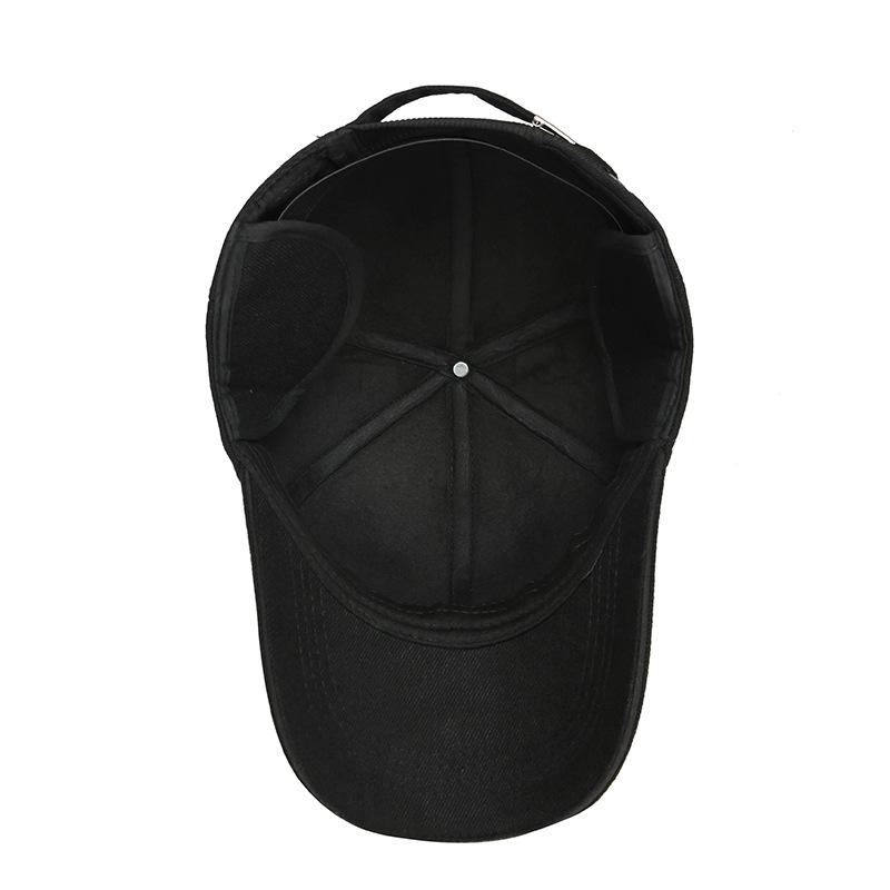 Medelålders och äldre basebollkeps Herr Höst Vinter Utomhus Värmande Öronskyddskeps Sammet Tjock Gammal Man Hatt Keps