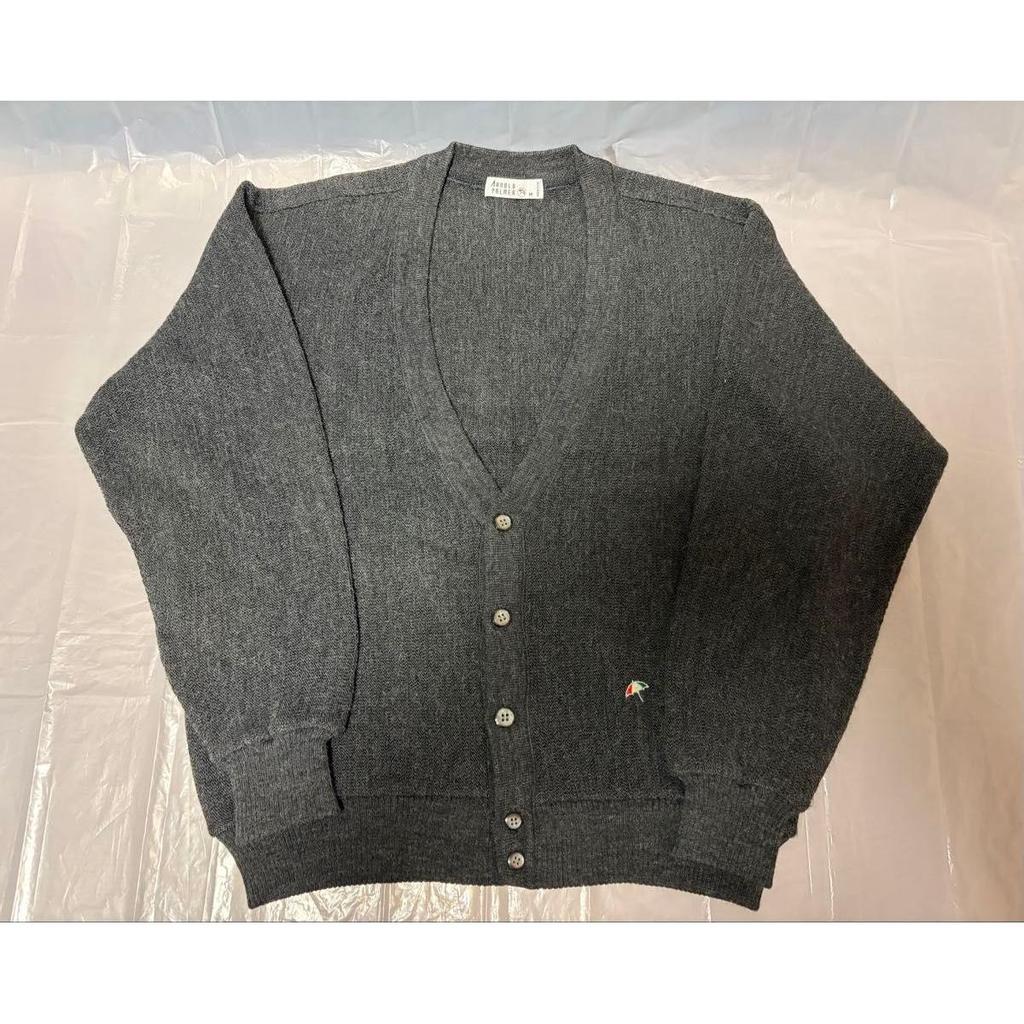 Used Arnold Palmer Arnold Palmer V neck cardigan gray size M
