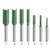 1/4 Professional Woodworking Cutter Fast Speed Wear-resistant Power Tool Accessories Wood Milling Cutter Lineming