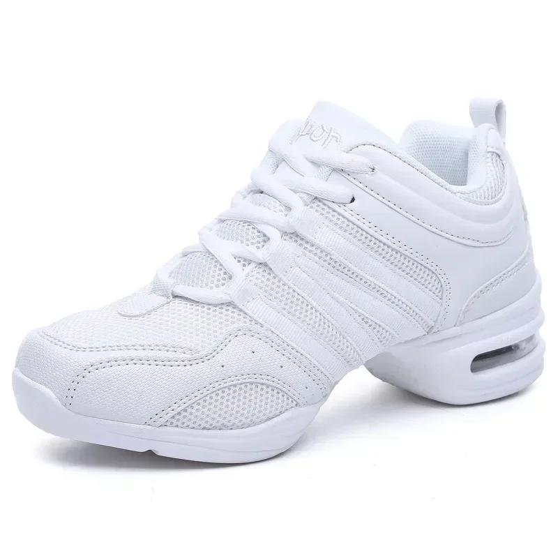 Mode Damen Tanzschuhe Weiche Sohle Frau Atem Jazz Hip Hop Schuhe Sportsneakers Damen Mädchen Moderne Jazz Tanzschuhe