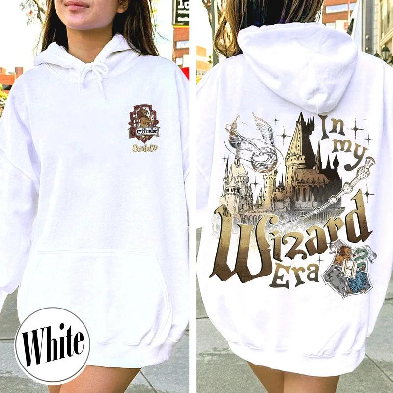 Casual Printed Loose Top Fashion Sweatshirt Versatile Hoodies Sweatshirts Womens XXXL белый 1890₽