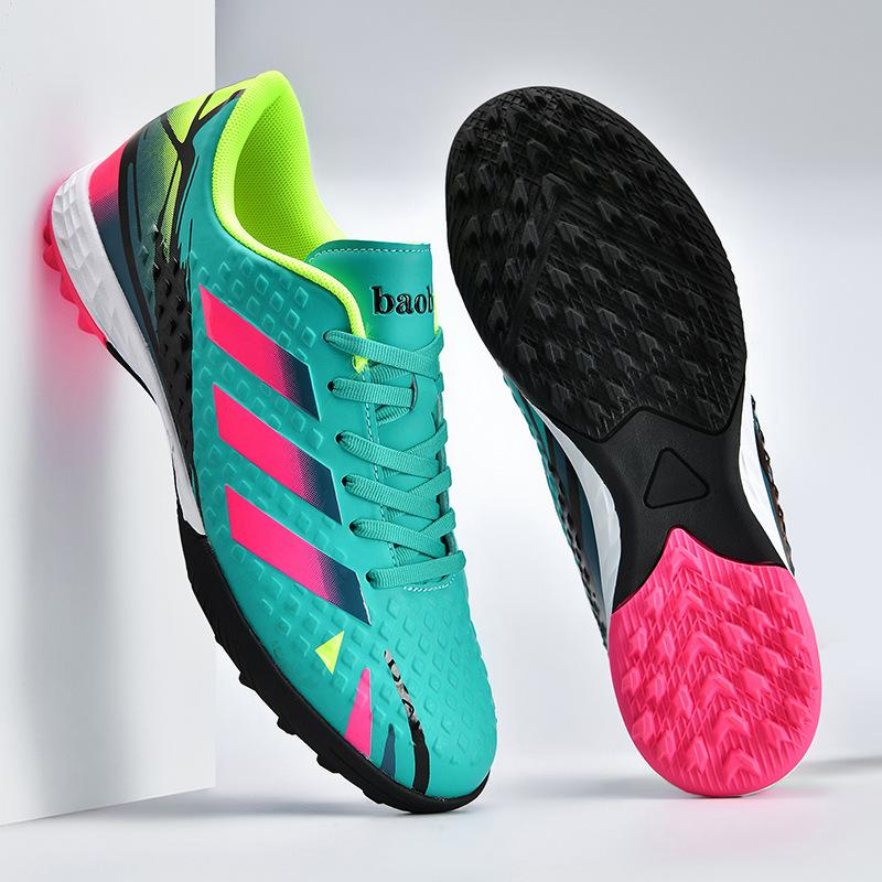 

Футбольные бутсы tf сломанные ногти искусственный газон AG длинные ногти подростки студенты мальчики и девочки кожаные тренировочные туфли для ног 45