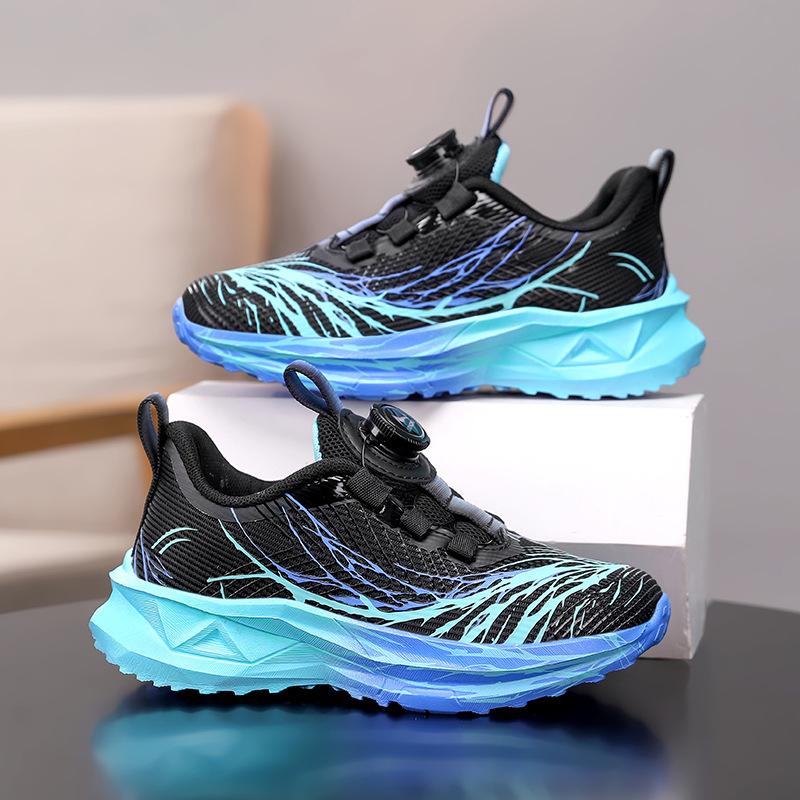 Breathable children's shoes Boys mesh sneakers Girls lightweight non-slip running shoes 2025 spring and autumn new running shoes batch