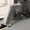 Men Pants Thorn Print Wide Leg Straight High Street Style Loose Retro Elastic Waist Full Length Youthful Teenager Travel Outdoor Long Trousers