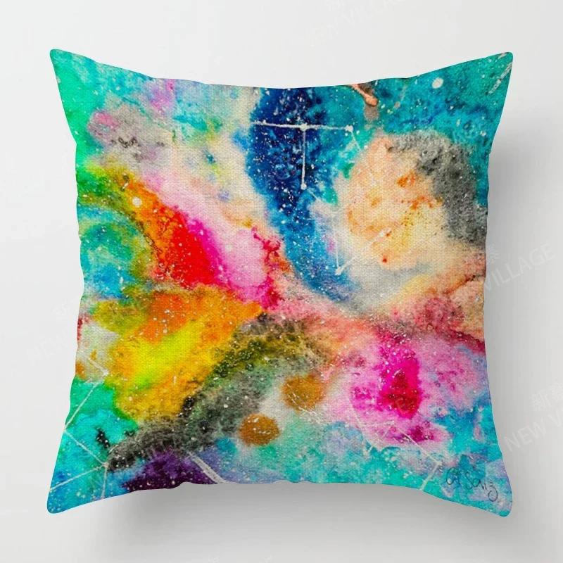 

Modern Decorative Cushion for Home Living Room Decor Throw Pillow Cover _ Abstract sofaymbztf-,(10) 66x66cm