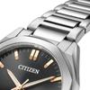 Citizen მამაკაცის BM7620-83E ( საათი CITIZEN COLLECTION მზის ენერგიაზე მომუშავე Eco-Drive) მრგვალი საათი უჟანგავი