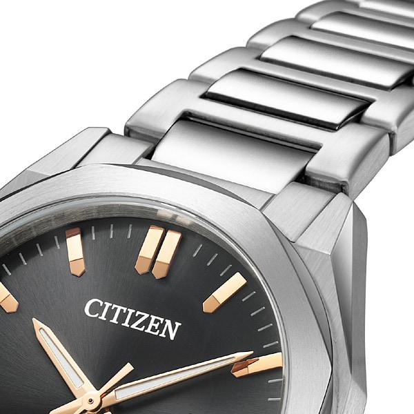 Citizen BM7620-83E for menn ( Se CITIZEN COLLECTION Solcelledrevet Eco-Drive) Rundklokke rustfritt