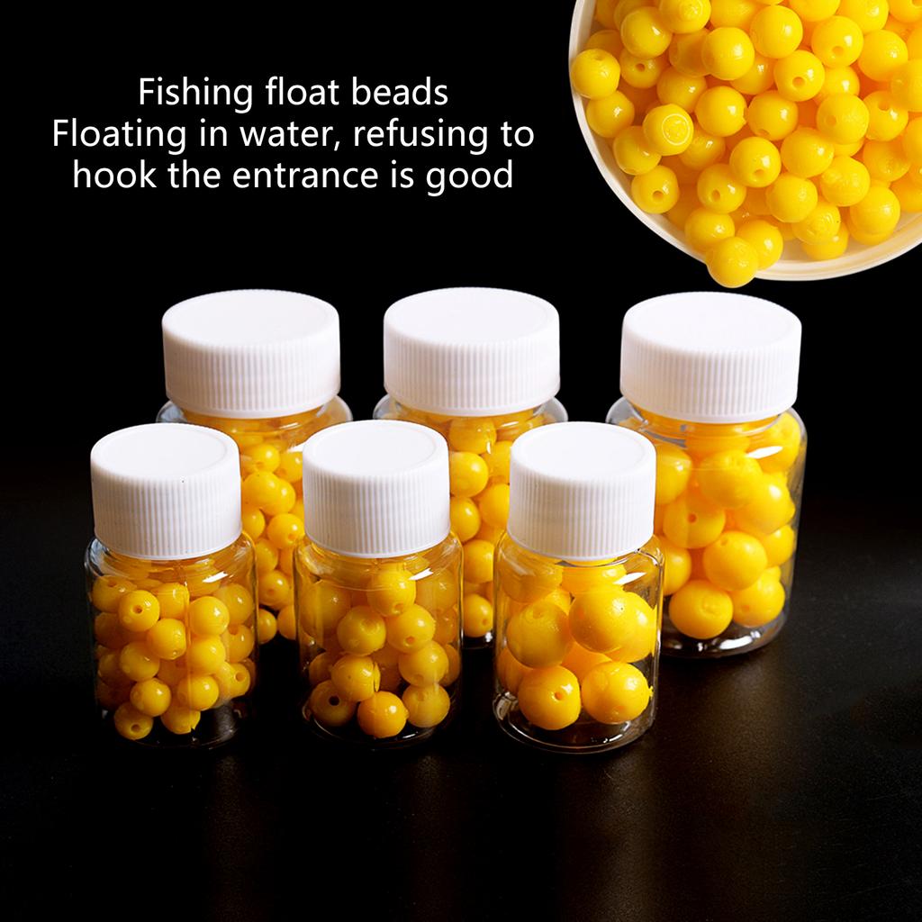 8mm/10mm/14mm Corn Flavor Floating Ball Baits Fishing Float Beads Soft Baits Fishing Tackle Fishing Lures for Carp Trout
