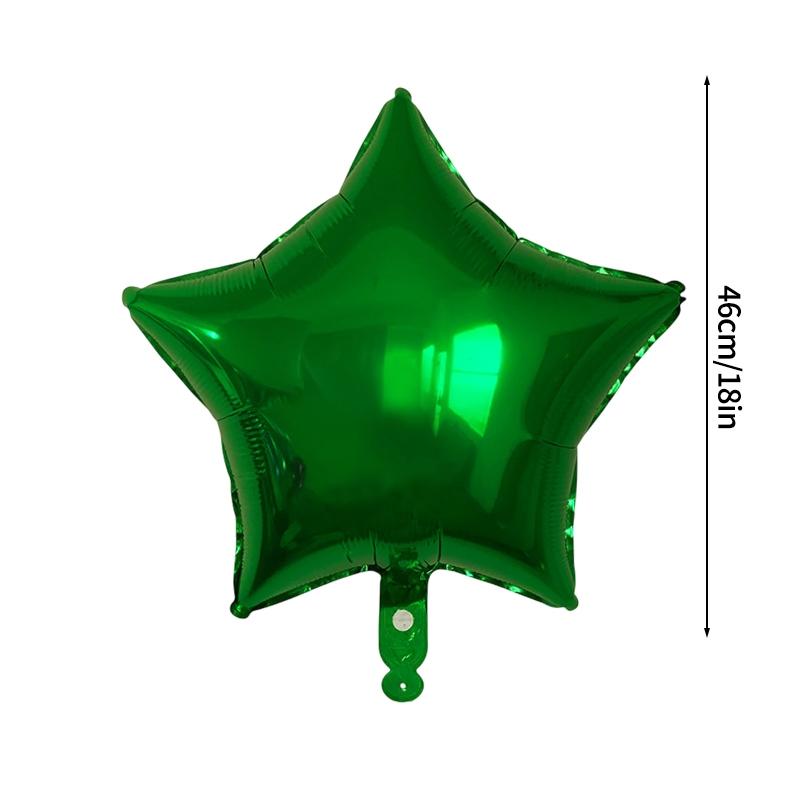 Star Heart Shape Balloon Birthday Party Ballon for Kid Girl Cute Number Aluminum Film Ballons Baby Shower Wedding  Party Gifts