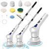 Multi-Functional Electric Floor & Bathroom Scrubber - Three-Speed Waterproof Brush
