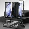 RENGZ støtsikkert hengselbeskyttelsesveske for Samsung Galaxy Z Fold 6 5 4 med pennestativ Fold5 Beskyttende filmdeksel i herdet glass