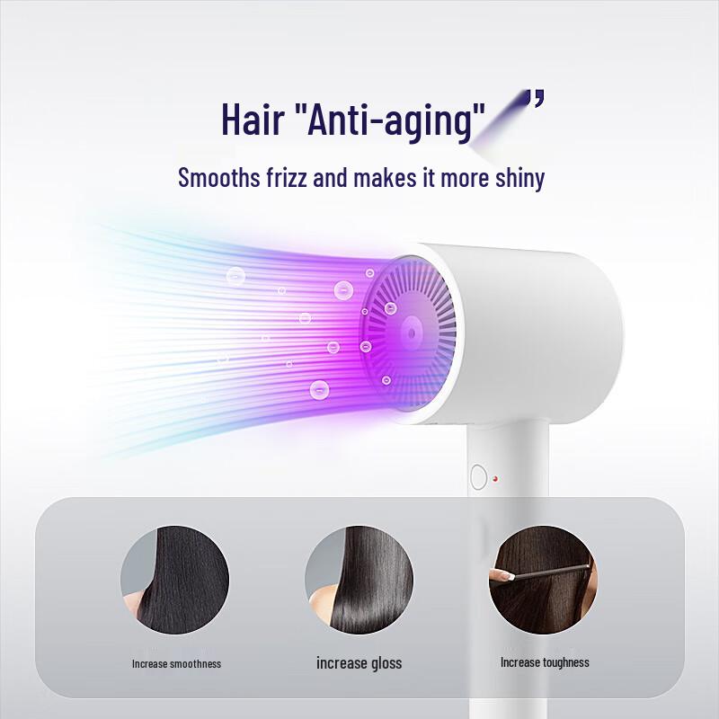 Xiaomi Mijia H300 Negative Ion Fast Dry Hair Dryer CN plug (adapter included)