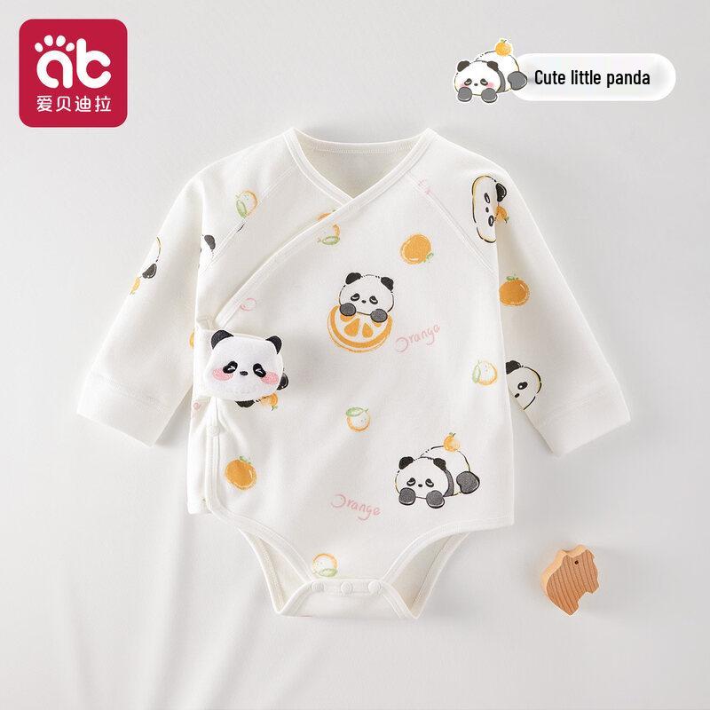 AIBEDILA Baby Pure Cotton Long-Sleeve Bodysuit 52