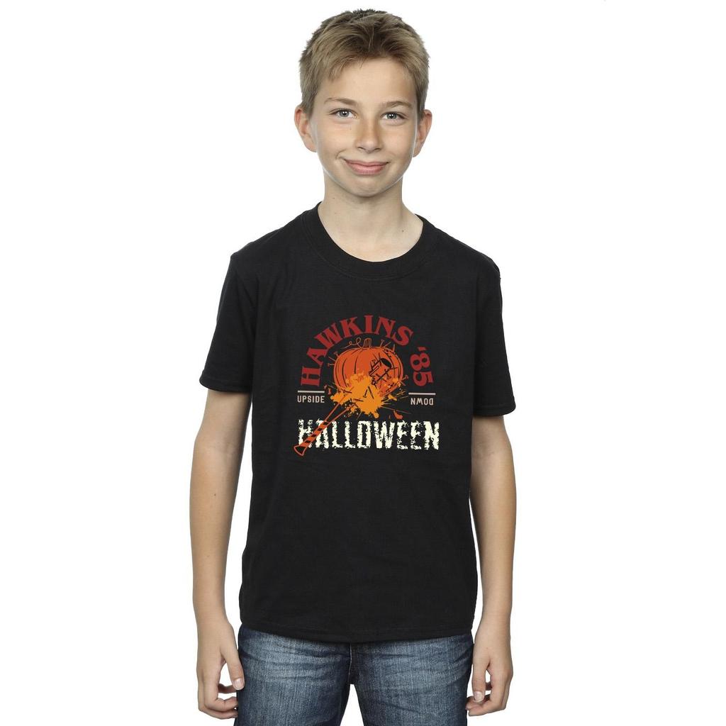 Netflix Boys Stranger Things Hawkins Halloween T-Shirt