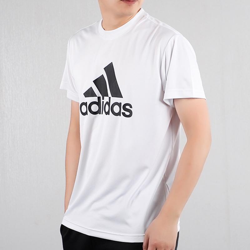 Adidas Essential Training Short Sleeve T-Shirt Men Tops White FM5370