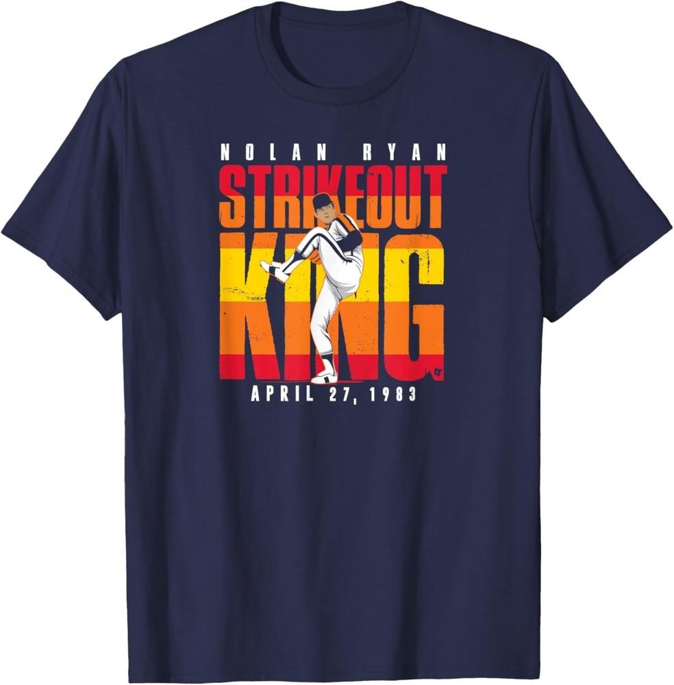 Nolan Ryan - Strikeout King - Houston Baseball T-Shirt 2XL