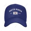 Unisex Baseball Cap South Korea EST Independence Day Wild Sun Shade Peaked Adjustable Outdoor Caps for Unisex Women