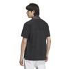 Adidas Golf Beyond the Course Jacquard BOS Logo Kurzarmhemd Schwarz, Herren,