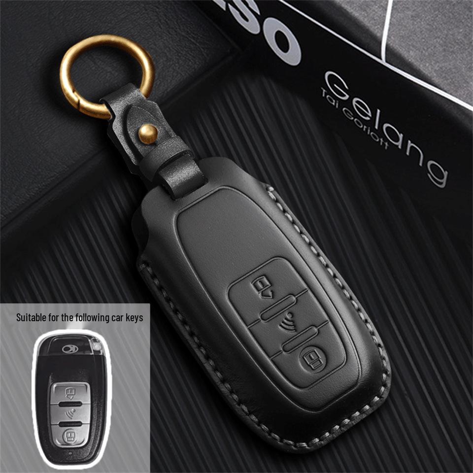 

Kymco CT250/CT300/S400 Motorcycle Leather Key Cover чёрный