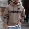 Fashion Printed Hooded Sweater Digital Printed Hoodie Simple Style