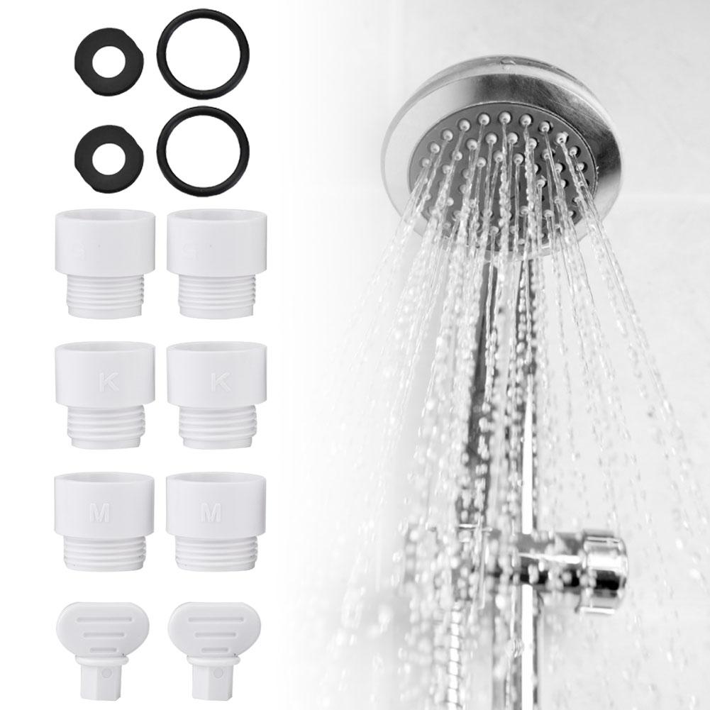 ABS Japanischer Duschadapter KMG-Anschluss Schlauchkonverter Badezimmerzubehör Gewinde G1 2in