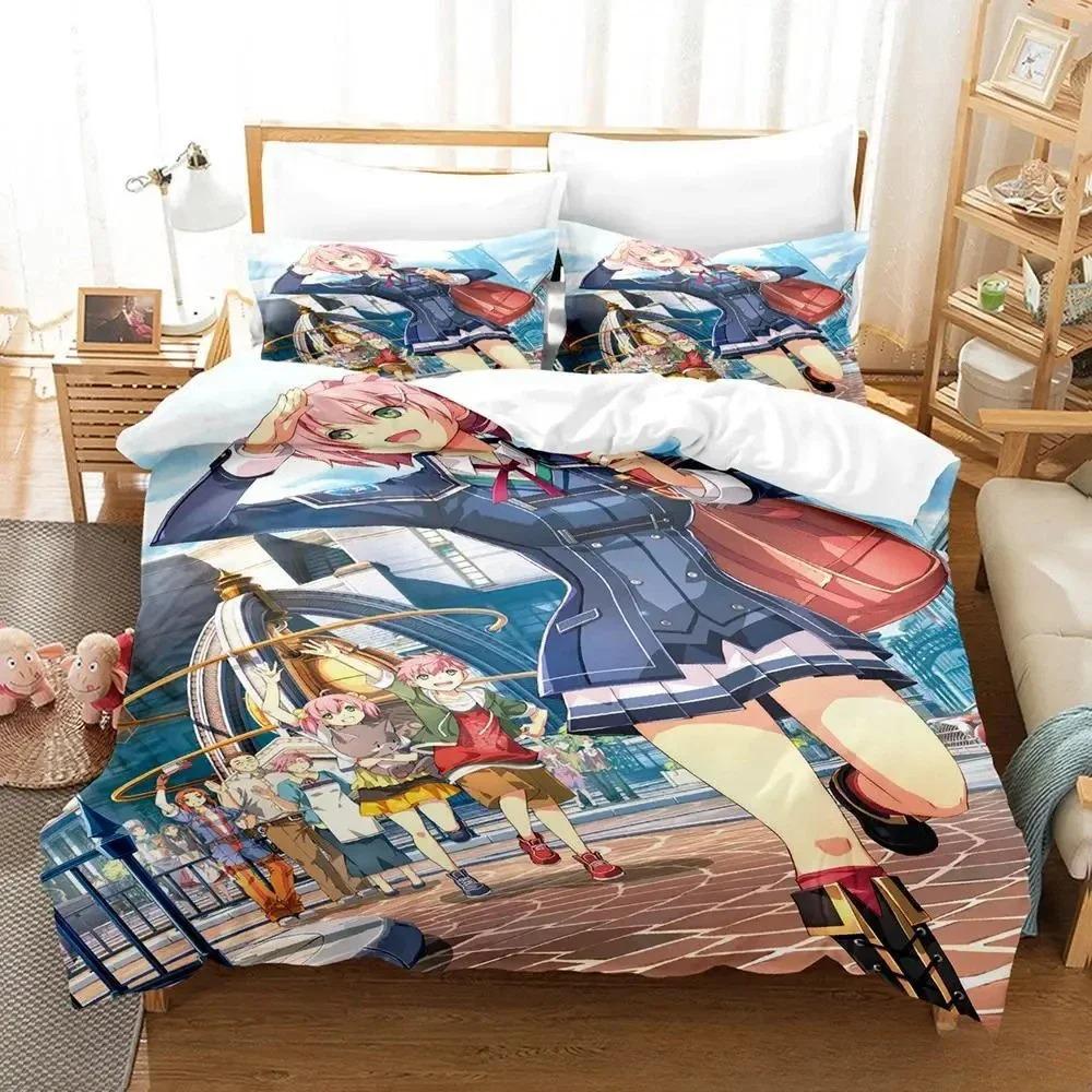 Vibrant Lightweight Single Twin Full Queen King The Legend of Heroes Trails Cold Steel Size Bed Adult Kid Bedroom Quilt