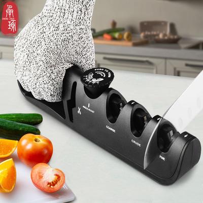 Stainless Steel Knife Sharpener Adjustable Creative New Knife Sharpener 4-in-1 Household Kitchen Multi-functional Tool