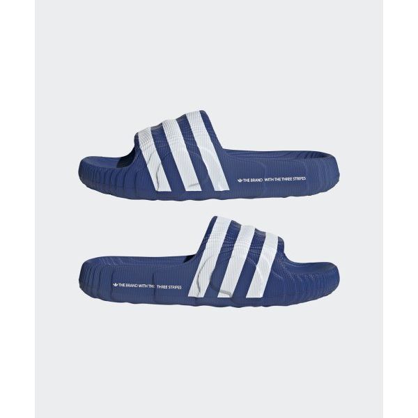 adidas Adilette 22 Klapki Królewski Niebieski Biały Unisex Sneakersy Cloud-White IF3667