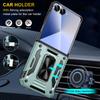 For Samsung Galaxy Z Flip7 5G Case Kickstand Slide Lens Lid PC + TPU Drop-Proof Phone Cover