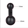Aluminum Motorcycle Phone Mount: 20mm to 17mm Ball Head Adapter