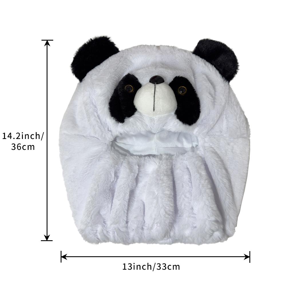 Motorcycle Full Helmet Cover Cartoon Plush Animal Helmet Cover Fabric Protection Funny Helmet Cover Motorcycle AccessoriesSpeed Sensors 6